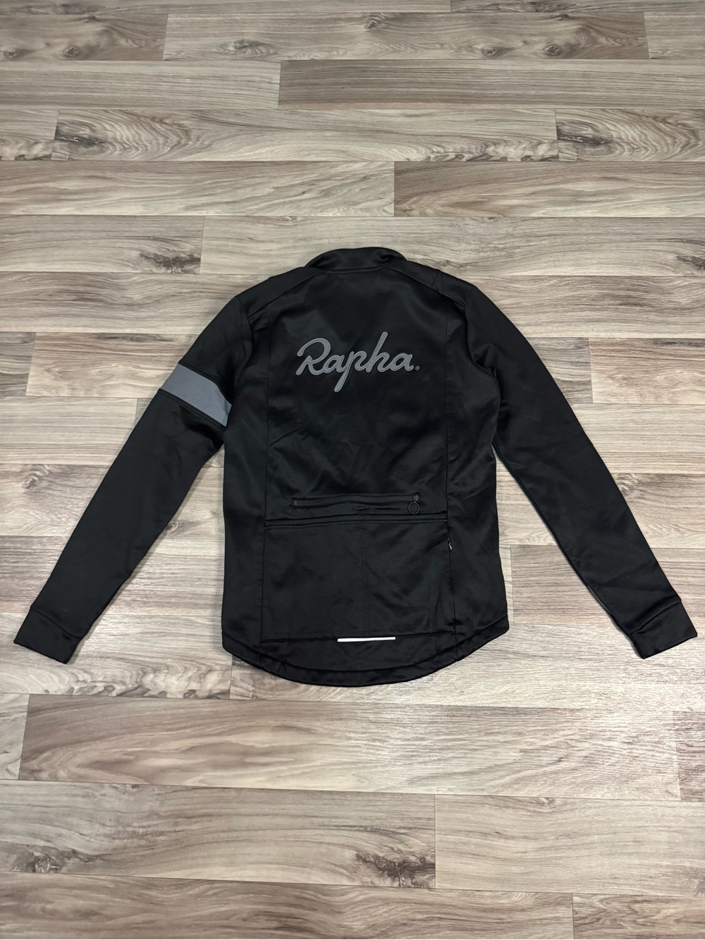 Rapha Men's Long Sleeve Classic Winter Jersey in Black Size Large
